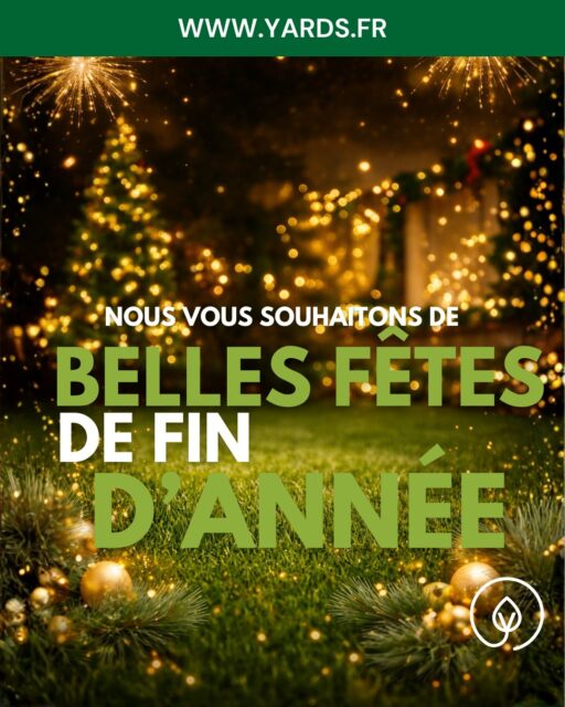 ✨ Belles FÊTES de fin d’année à tous ! ✨
Toute l’équipe @yardsgazonsynthetique vous souhaite des moments précieux, entourés de ceux qui comptent, entre rires, convivialité et douceur de vivre.

Merci pour votre confiance tout au long de l’année 🌿
On se retrouve très vite pour de nouveaux projets extérieurs… encore plus inspirants !

🎄 Profitez bien des fêtes ✨
L’équipe YARDS

#YardsGazonSynthetique #BellesFetes #FetesDeFinDAnnee #EspritDeConvivialite #GreenVibes