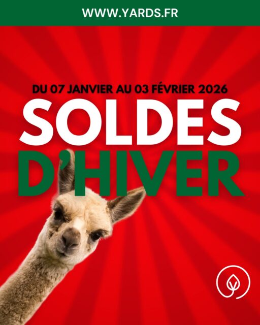 ❄️ SOLDES D’HIVER @yardsgazonsynthetique 
Le froid s’installe… les bonnes affaires aussi 😏
C’est le moment de préparer votre extérieur pendant que tout le monde pense encore aux plaids.

Des réductions sur une sélection de gazons synthétiques et d’accessoires.

🚚 Livraison gratuite partout en France métropolitaine
👉 Foncez voir nos offres : (lien en bio)

Offres valables sur les articles signalés, dans la limite des stocks disponibles, jusqu’au 3 février 2026.

#SoldesHiver #AmenagementExterieur #GazonSynthétique #Jardin #YardsGazonSynthétique