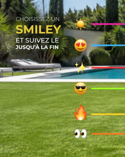 🔮 UN EMOJI, UN DESTIN
Peu importe votre choix, vous finirez sûrement avec une envie très forte de commander un pack d’échantillons 😅🌿
Parce qu’un gazon synthétique premium, ça ne se choisit pas “au hasard sur une photo”.

Avec le pack d’échantillons @yardsgazonsynthetique, vous comparez les textures, les couleurs et le rendu directement chez vous, à la vraie lumière de votre extérieur.

Et le meilleur dans tout ça ?
Le pack est intégralement remboursé lors de votre prochaine commande.

👉 Commandez votre pack d’échantillons sur yards.fr (lien en bio)
 📦 Vos commandes seront traitées à partir du 17 août 2026

———————
YARDS Gazon synthétique
L’élégance au service de votre jardin

#GazonSynthétique #PelouseArtificielle #Echantillons #AmenagementExterieur #Trend