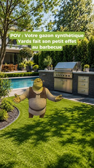 🤩 HEURE DE GLOIRE
Au départ, les invités venaient pour manger.
Finalement, ils sont tous en train d’analyser votre pelouse artificielle @yardsgazonsynthetique comme s’ils visitaient un showroom 😅

Confort pieds nus, rendu premium, extérieur impeccable…
Même le barbecue se sent un peu mis de côté 🌿🔥

———————
YARDS Gazon synthétique
L’élégance au service de votre jardin

#GazonSynthétique #PelouseArtificielle #Barbecue #Humour #Même
