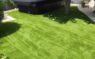 Installation gazon synthétique – Uzès, Gard