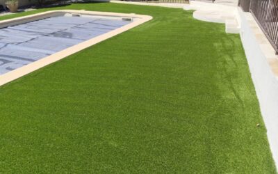 Pose gazon artificiel – Richerenches, Vaucluse